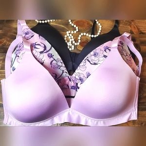 CATHERINE MALANDRINO BRA SET OF 3 - NWOT Sz 40D
